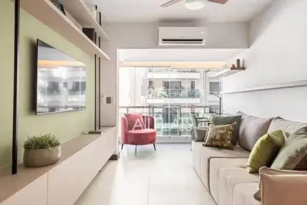 Flat com 1 Quarto à venda, 47m² no Vila Nova Conceição, São Paulo