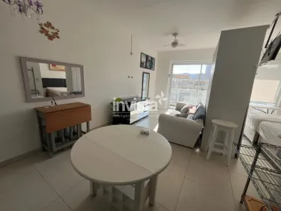 Apartamento com 1 Quarto para alugar, 52m² no Pompéia, Santos