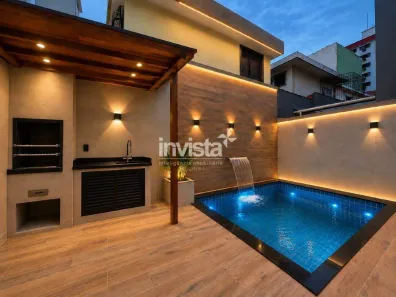 Casa com 3 Quartos à venda, 125m² no Embaré, Santos
