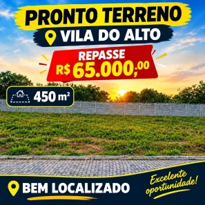 Lote/Terreno à venda, 450m² no Parque das Nações, Parnamirim