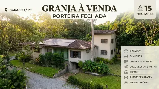 Fazenda/Sítio com 7 Quartos à venda, 150000m² no Monjope, Igarassu
