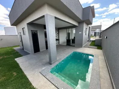 Casa de Condomínio com 3 Quartos à venda, 152m² no Terras Alpha Residencial 2, Senador Canedo