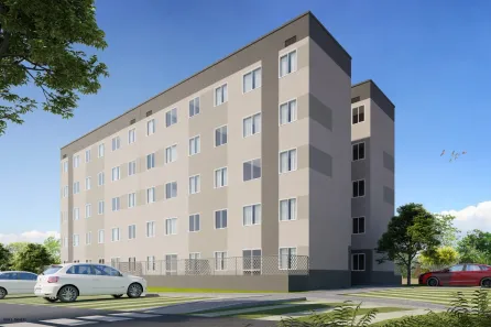 Apartamento com 2 Quartos à venda, 38m² no Marechal Rondon (Jurema), Caucaia