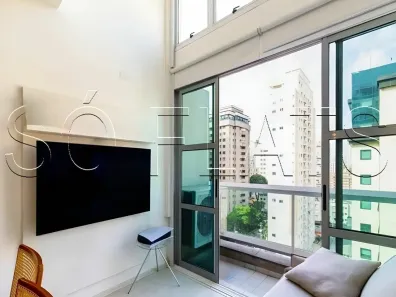 Apartamento com 1 Quarto para alugar, 44m² no Indianópolis, São Paulo