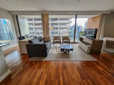 Flat com 1 Quarto para alugar, 62m² no Vila Olímpia, São Paulo