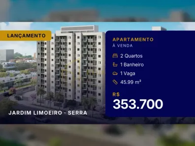 Apartamento com 2 Quartos à venda, 45m² no Jardim Limoeiro, Serra