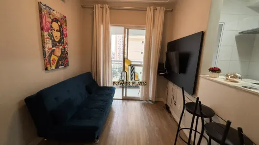 Apartamento com 1 Quarto para alugar, 35m² no Várzea da Barra Funda, São Paulo