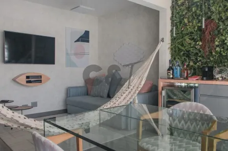 Apartamento com 1 Quarto à venda, 43m² no Santo Amaro, São Paulo