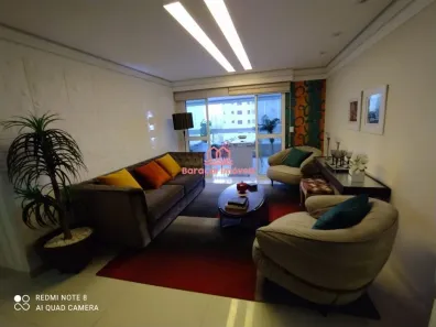 Apartamento com 3 Quartos para alugar, 143m² no Caiçara, Praia Grande