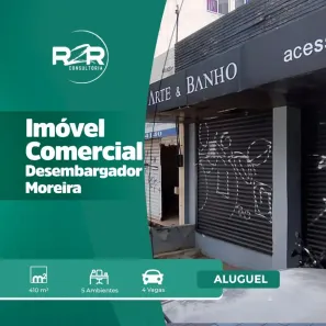 Imóvel Comercial com 4 Quartos para alugar, 400m² no Meireles, Fortaleza