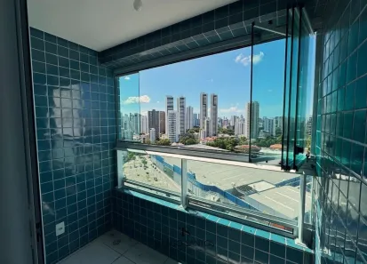 Apartamento com 3 Quartos para alugar, 59m² no Madalena, Recife