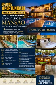 Casa com 11 Quartos à venda, 800m² no Ferradura, Armação dos Búzios