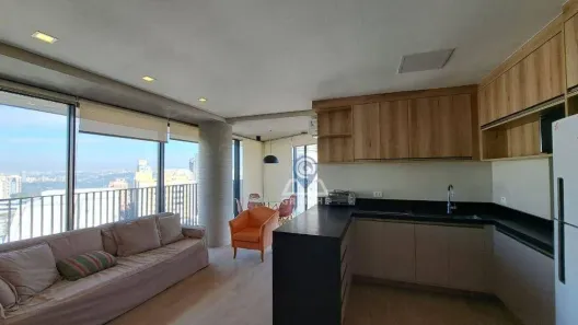 Apartamento com 1 Quarto para alugar, 63m² no Jardim das Bandeiras, São Paulo