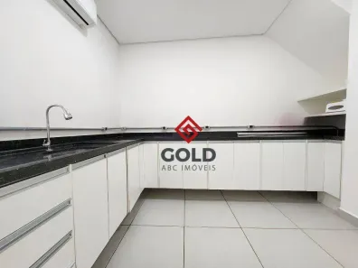 Sala Comercial para alugar, 129m² no Vila Assunção, Santo André