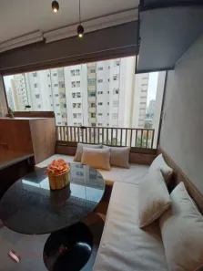 Apartamento com 1 Quarto para alugar, 26m² no Campo Belo, São Paulo