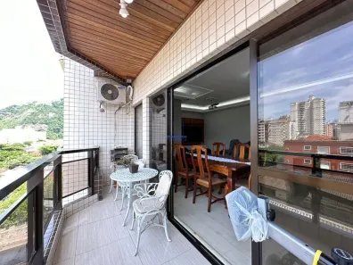 Apartamento com 3 Quartos à venda, 135m² no Campo Grande, Santos