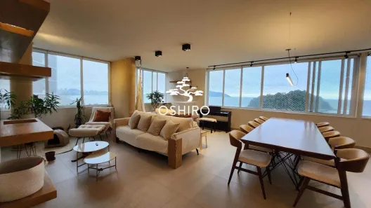 Apartamento com 4 Quartos à venda, 182m² no José Menino, Santos