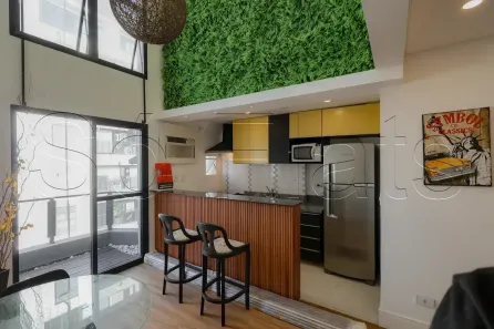 Flat com 1 Quarto à venda, 56m² no Moema, São Paulo
