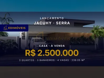 Casa com 3 Quartos à venda, 497m² no Jacuhy, Serra
