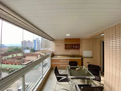 Apartamento com 3 Quartos à venda, 102m² no Canto do Forte, Praia Grande
