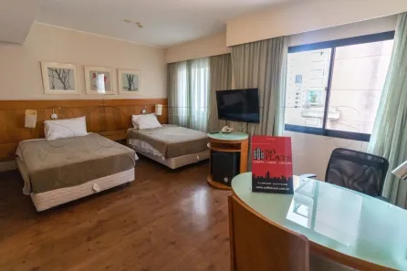 Flat com 1 Quarto à venda, 27m² no Indianópolis, São Paulo