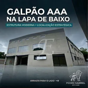 Galpão/Depósito/Armazém para alugar, 4571m² no Lapa de Baixo, São Paulo