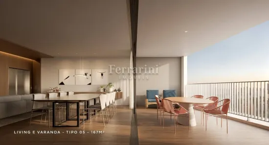 Apartamento com 3 Quartos à venda, 167m² no Água Verde, Curitiba