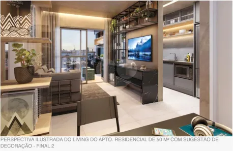 Apartamento com 1 Quarto à venda, 51m² no Vila Clementino, São Paulo