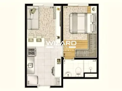 Apartamento com 1 Quarto à venda, 28m² no Vila Guilherme, São Paulo