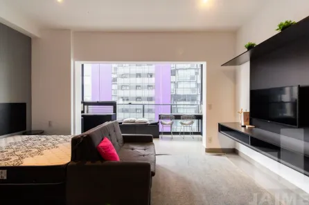Apartamento com 1 Quarto para alugar, 32m² no Pinheiros, São Paulo