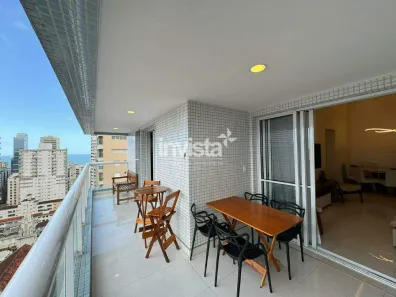 Apartamento com 3 Quartos à venda, 116m² no Pompéia, Santos