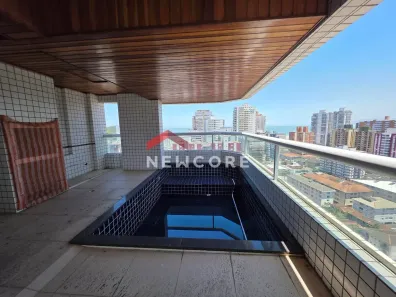 Apartamento com 4 Quartos à venda, 205m² no Canto do Forte, Praia Grande