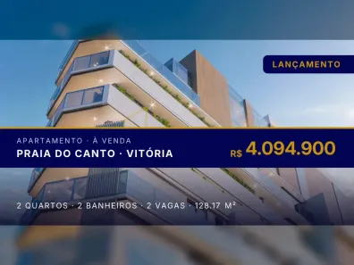 Apartamento com 2 Quartos à venda, 128m² no Praia do Canto, Vitória