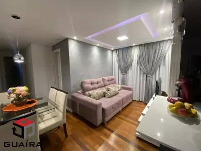 Apartamento com 2 Quartos à venda, 54m² no Vila Alzira, Santo André