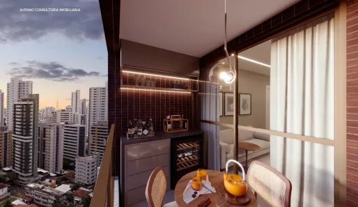 Apartamento com 2 Quartos à venda, 76m² no Torre, Recife