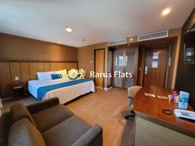 Flat com 1 Quarto para alugar, 28m² no Indianópolis, São Paulo