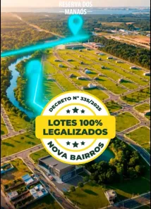 Lote/Terreno à venda, 200m² no , Iranduba