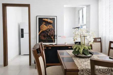 Apartamento com 3 Quartos para alugar, 110m² no Vila Sfeir, Indaiatuba