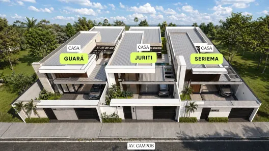 Casa de Condomínio com 3 Quartos à venda, 190m² no Araçagy, São José de Ribamar