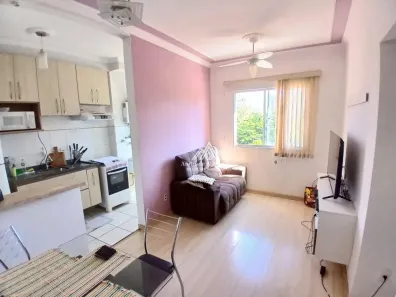 Apartamento com 2 Quartos para alugar, 46m² no Ribeirânia, Ribeirão Preto