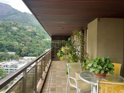 Apartamento com 4 Quartos para alugar, 196m² no São Conrado, Rio de Janeiro