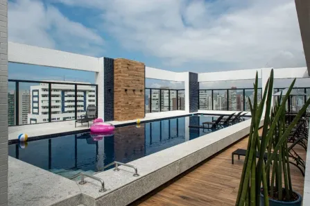 Apartamento com 1 Quarto para venda ou aluguel, 54m² no Boqueirão, Santos