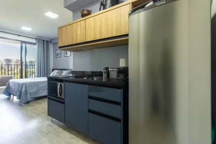 Kitnet com 1 Quarto à venda, 24m² no Brooklin Paulista, São Paulo