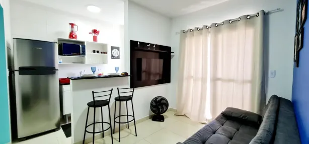 Apartamento com 1 Quarto à venda, 43m² no Boqueirão, Praia Grande