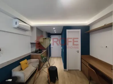 Apartamento com 1 Quarto para alugar, 25m² no Brooklin Paulista, São Paulo