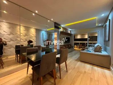 Apartamento com 2 Quartos para alugar, 91m² no Vila Belmiro, Santos