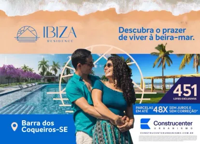 Lote/Terreno à venda, 240m² no Centro, Barra dos Coqueiros