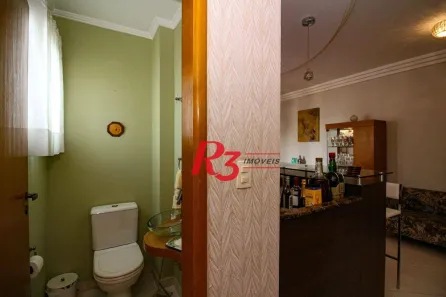 Apartamento com 3 Quartos à venda, 159m² no Ponta da Praia, Santos