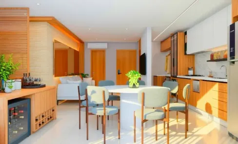 Apartamento com 2 Quartos à venda, 66m² no Parque Amazônia, Goiânia