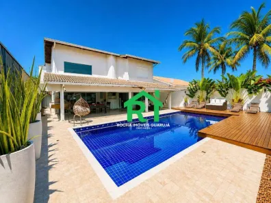 Casa de Condomínio com 5 Quartos à venda, 380m² no Jardim Acapulco, Guarujá
